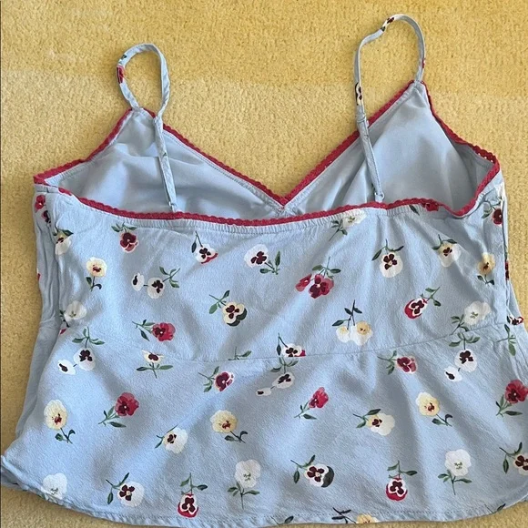 GAP&DOEN Floral Spaghetti Strap Top - Picture 2 of 3
